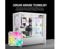 Corsair iCUE AF120 RGB ELITE PWM White 120mm - 1146807 - zdjęcie 9